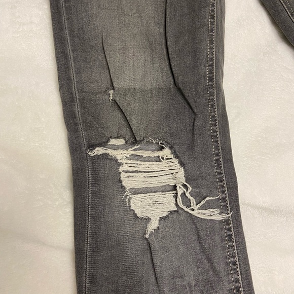 Jamie top shop jeans in grey - Picture 3 of 3